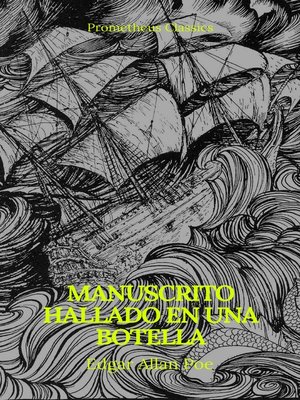 cover image of Manuscrito hallado en una botella (Prometheus Classics)